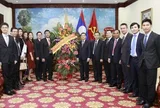 Quan hệ đặc biệt Việt - Lào phát triển tốt đẹp trên các lĩnh vực