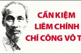 Xây dựng chính quyền liêm chính