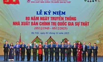 Nhà xuất bản Chính trị quốc gia Sự thật kỷ niệm 80 năm Ngày truyền thống và đón nhận Huân chương lao động hạng Nhất