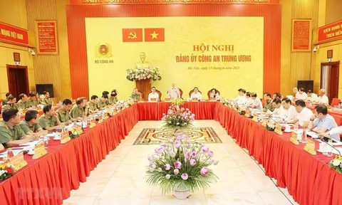 Xây dựng lực lượng Công an nhân dân thật sự trong sạch, vững mạnh, chính quy, tinh nhuệ, hiện đại