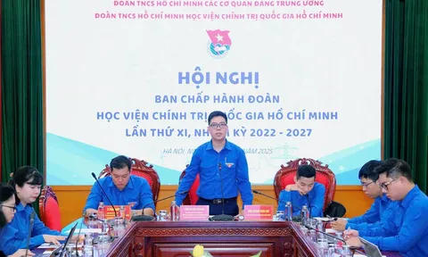 Sinh hoạt chi đoàn - Dấu ấn nổi bật của tuổi trẻ trường Đảng Trung ương nhiệm kỳ 2022 - 2025