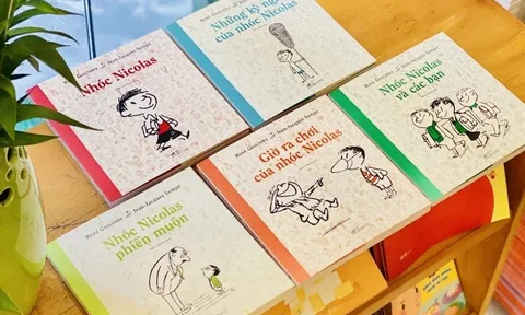 Đọc sách và vẽ minh họa 'Nhóc Nicolas'
