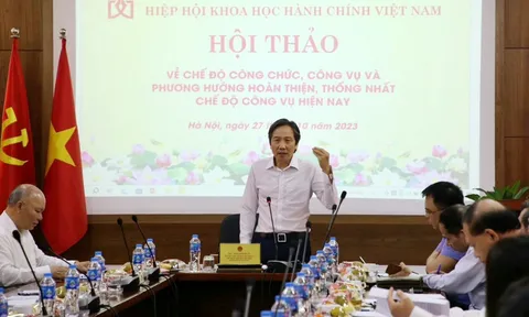 Xây dựng đội ngũ công chức trong quản trị quốc gia theo hướng hiện đại, hiệu quả