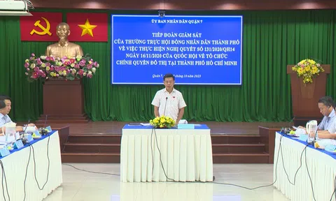 Tăng cường hoạt động giám sát của Hội đồng nhân dân Thành phố Hồ Chí Minh sau 3 năm thực hiện Nghị quyết số 131/2020/QH14