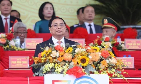 Toàn văn phát biểu của Thủ tướng Phạm Minh Chính tại Lễ kỷ niệm 70 năm Chiến thắng Điện Biên Phủ