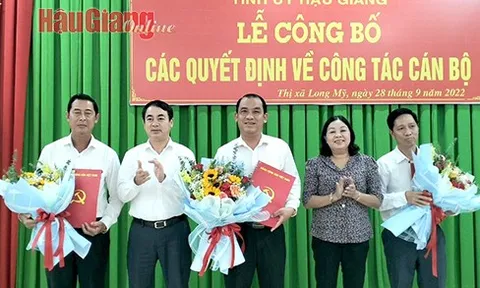 Nâng cao chất lượng đội ngũ cán bộ thị xã Long Mỹ, tỉnh Hậu Giang hiện nay