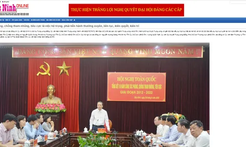 Một số kinh nghiệm trong công tác tuyên truyền về phòng, chống tham nhũng trên Báo Bắc Ninh