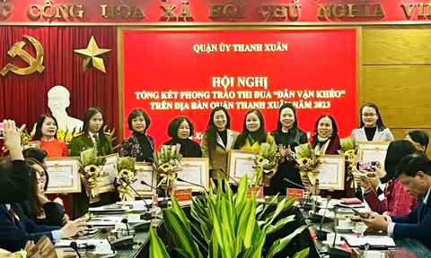 Quận ủy Thanh Xuân, thành phố Hà Nội tăng cường lãnh đạo công tác dân vận trong tình hình mới