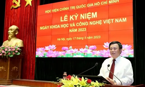 Học viện Chính trị quốc gia Hồ Chí Minh tổ chức Lễ Kỷ niệm Ngày Khoa học và Công nghệ Việt Nam