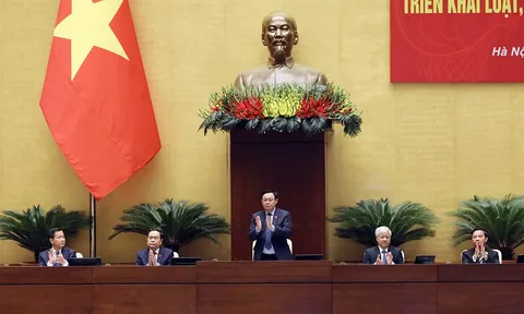 Khai mạc Hội nghị toàn quốc lần thứ nhất triển khai luật, nghị quyết của Quốc hội khóa XV