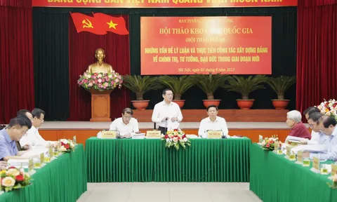 Những vấn đề lý luận và thực tiễn công tác xây dựng Đảng về chính trị, tư tưởng, đạo đức trong giai đoạn mới