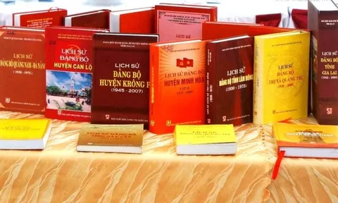Xuất bản sách lịch sử đảng bộ địa phương, góp phần vào công tác tư tưởng, lý luận của Đảng