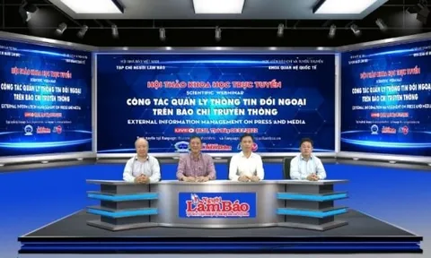 Phát huy vai trò quản lý thông tin đối ngoại ở các cơ quan báo chí chủ lực