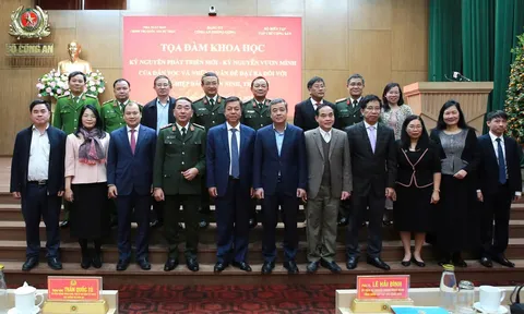 Tọa đàm khoa học “Kỷ nguyên phát triển mới - Kỷ nguyên vươn mình của dân tộc và những vấn đề đặt ra đối với sự nghiệp bảo vệ an ninh, trật tự”