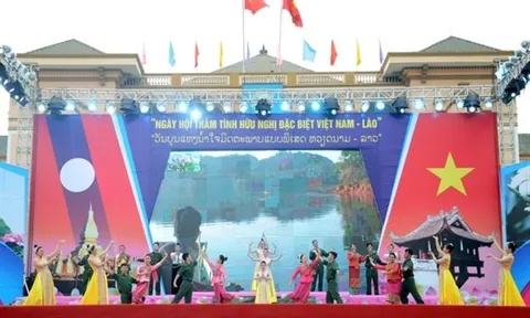 Ngày hội thắm tình hữu nghị đặc biệt Việt Nam - Lào năm 2023
