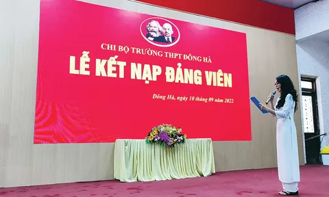 Công tác phát triển đảng viên là học sinh, sinh viên trên địa bàn tỉnh Quảng Trị hiện nay