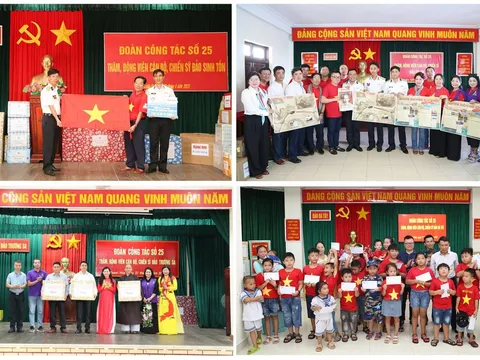 Đưa sách đến với quân, dân Trường Sa và Nhà giàn DK1