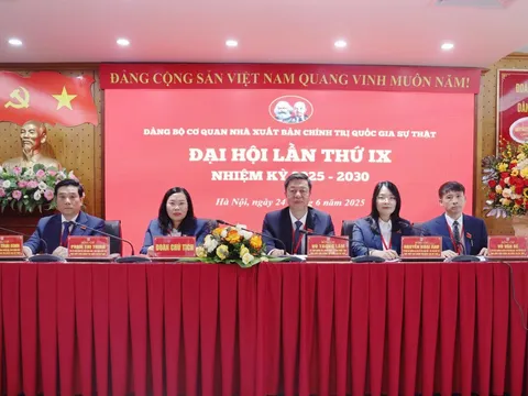 Khai mạc Đại hội Đảng bộ cơ quan Nhà xuất bản Chính trị quốc gia Sự thật lần thứ IX, nhiệm kỳ 2025 - 2030