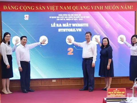 Ra mắt website ST Store - Kênh phát hành sách chính thống của Nhà xuất bản Chính trị quốc gia Sự thật