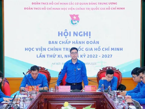 Sinh hoạt chi đoàn - Dấu ấn nổi bật của tuổi trẻ trường Đảng Trung ương nhiệm kỳ 2022 - 2025