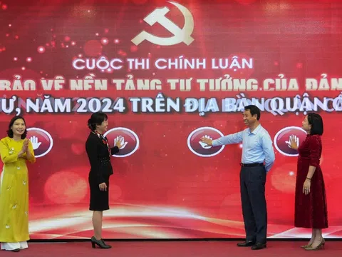 Quận ủy Cầu Giấy, thành phố Hà Nội lãnh đạo đấu tranh phản bác các quan điểm sai trái, thù địch trên mạng xã hội hiện nay