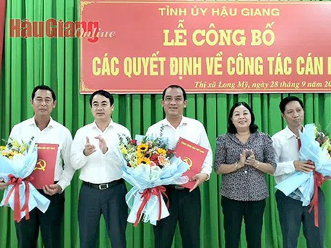 Nâng cao chất lượng đội ngũ cán bộ thị xã Long Mỹ, tỉnh Hậu Giang hiện nay