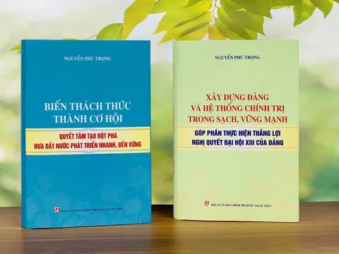 Xuất bản hai cuốn sách của Tổng Bí thư Nguyễn Phú Trọng nhân kỷ niệm 94 năm ngày thành lập Đảng Cộng sản Việt Nam (infographic)