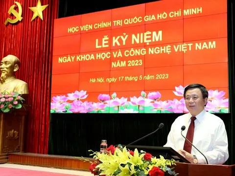 Học viện Chính trị quốc gia Hồ Chí Minh tổ chức Lễ Kỷ niệm Ngày Khoa học và Công nghệ Việt Nam