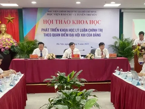 Phát triển khoa học lý luận chính trị của Đảng