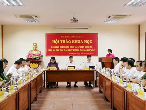 Công tác tuyên truyền, giáo dục lý luận chính trị góp phần bảo vệ nền tảng tư tưởng của Đảng trong giai đoạn hiện nay
