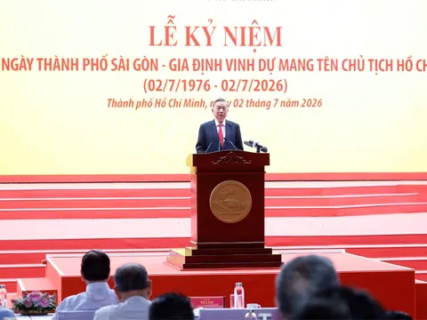 Toàn văn phát biểu của Tổng Bí thư, Chủ tịch nước Tô Lâm tại Lễ kỷ niệm 50 năm Ngày thành phố Sài Gòn - Gia Định vinh dự mang tên Chủ tịch Hồ Chí Minh