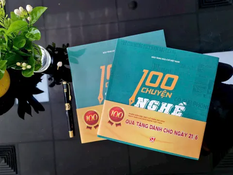 “100 chuyện nghề” - Cuốn sách truyền cảm hứng cho người làm báo, xuất bản