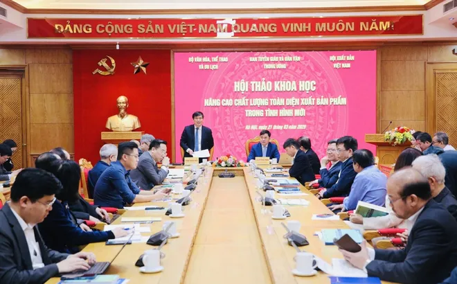 Nâng cao chất lượng toàn diện xuất bản phẩm trong tình hình mới