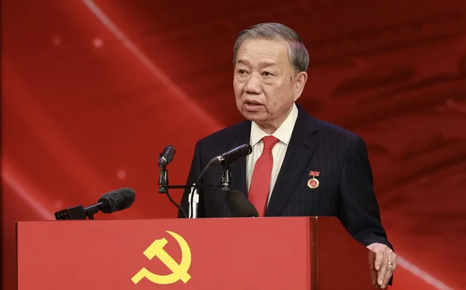 Phát biểu của Tổng Bí thư Tô Lâm tại lễ tuyên dương Bí thư chi bộ xuất sắc và trao Giải Búa liềm Vàng lần thứ X năm 2025