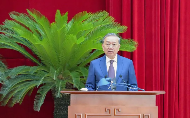 Toàn văn phát biểu khai mạc của Tổng Bí thư Tô Lâm tại Hội nghị lần thứ 12 Ban Chấp hành Trung ương Đảng khóa XIII